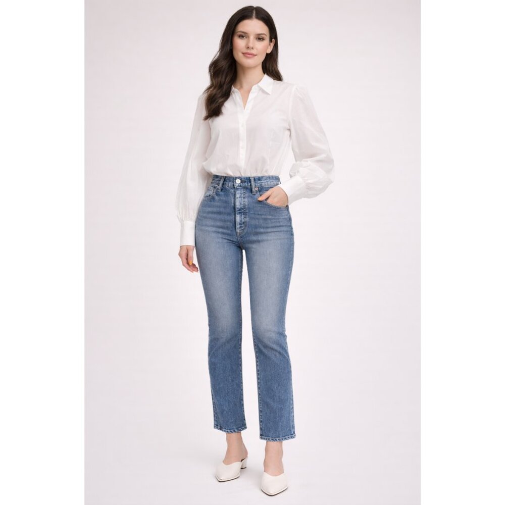 NWT Moussy Vintage Cardeno Flare High Rise Jeans